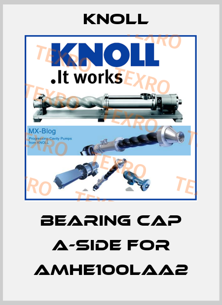 bearing cap A-side for AMHE100LAA2 KNOLL