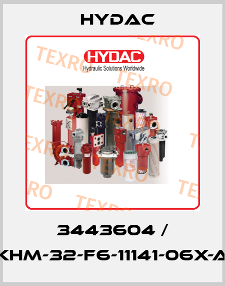 3443604 / KHM-32-F6-11141-06X-A Hydac