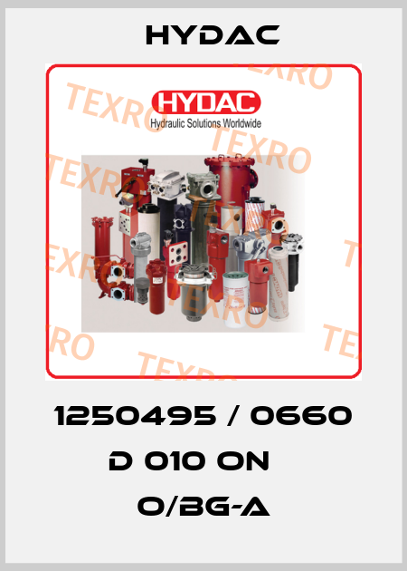 1250495 / 0660 D 010 ON    O/BG-A Hydac