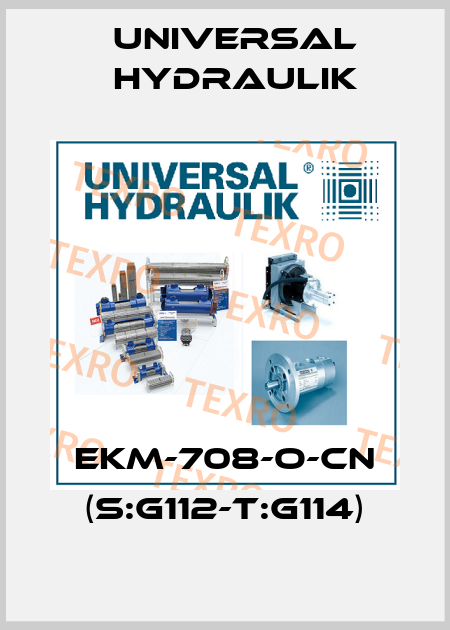 EKM-708-O-CN (S:G112-T:G114) Universal Hydraulik