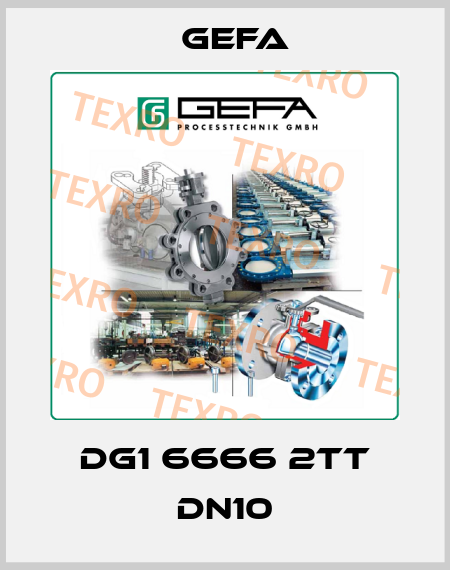  DG1 6666 2TT DN10 Gefa