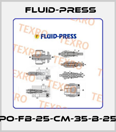 FPO-FB-25-CM-35-B-250 Fluid-Press