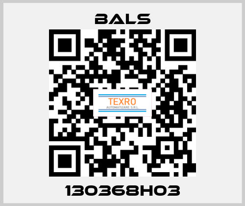 130368H03 Bals