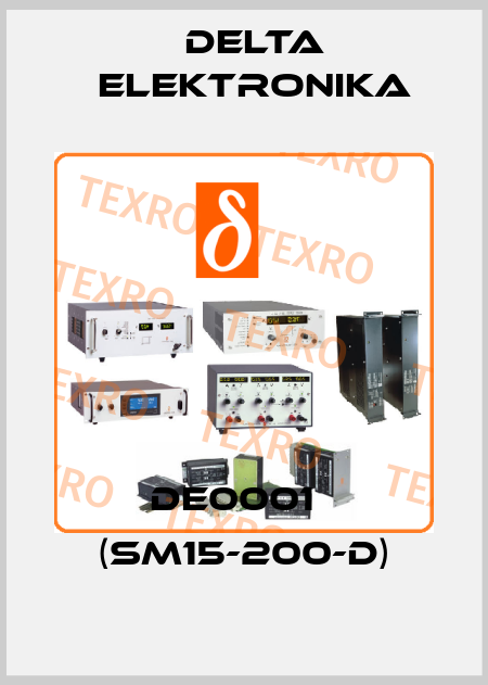 DE0001   (SM15-200-D) Delta Elektronika