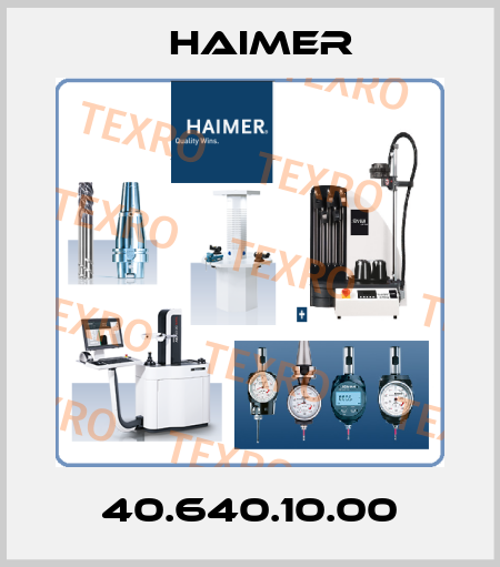  40.640.10.00 Haimer