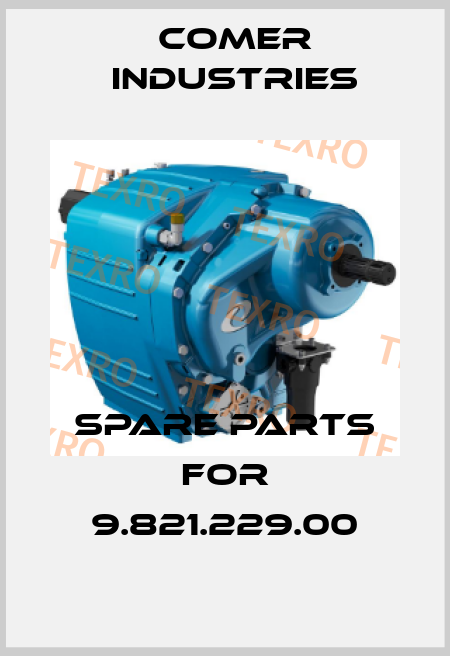 spare parts for 9.821.229.00 Comer Industries