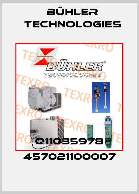 Q11035978 457021100007 Bühler Technologies