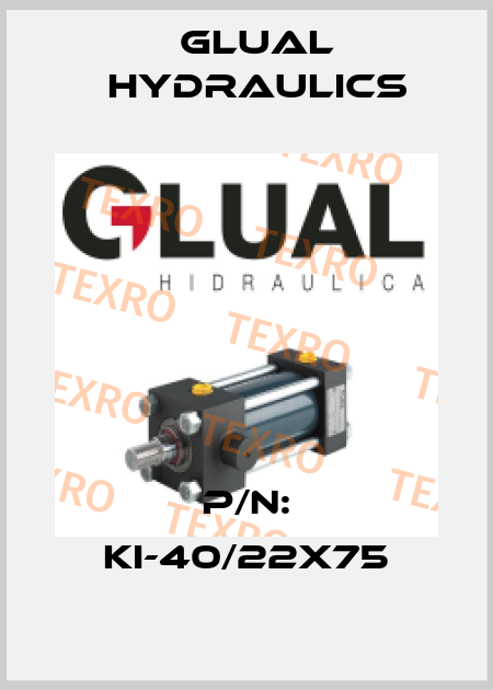 P/N: KI-40/22X75 Glual Hydraulics