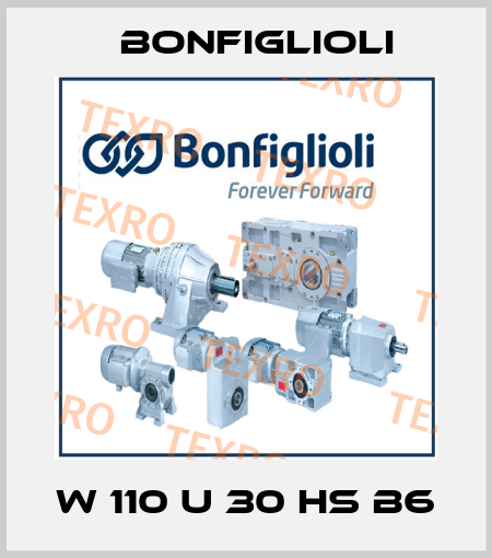 W 110 U 30 HS B6 Bonfiglioli