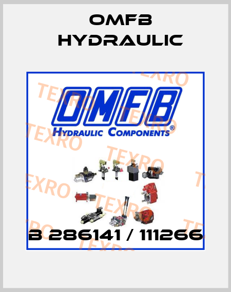  B 286141 / 111266 OMFB Hydraulic