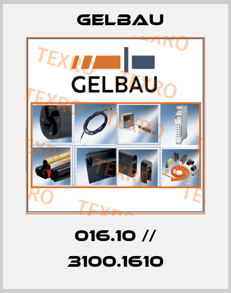 016.10 // 3100.1610 Gelbau