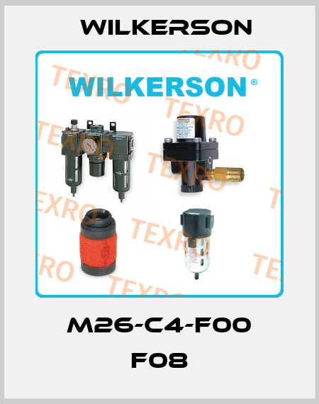 M26-C4-F00 F08 Wilkerson