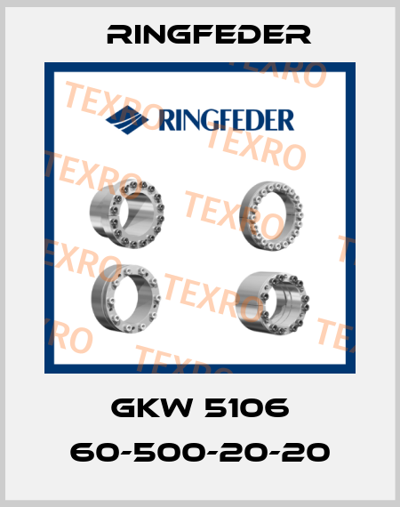 GKW 5106 60-500-20-20 Ringfeder