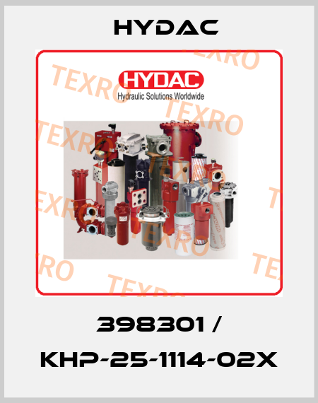 398301 / KHP-25-1114-02X Hydac
