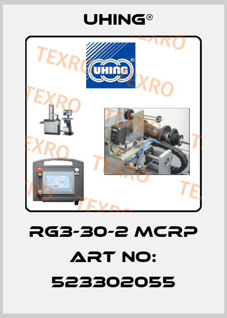 RG3-30-2 MCRP Art NO: 523302055 Uhing®