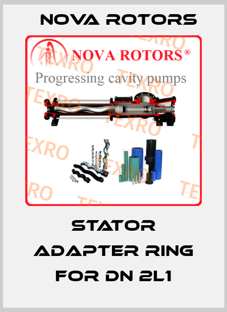 Stator adapter ring for DN 2L1 Nova Rotors