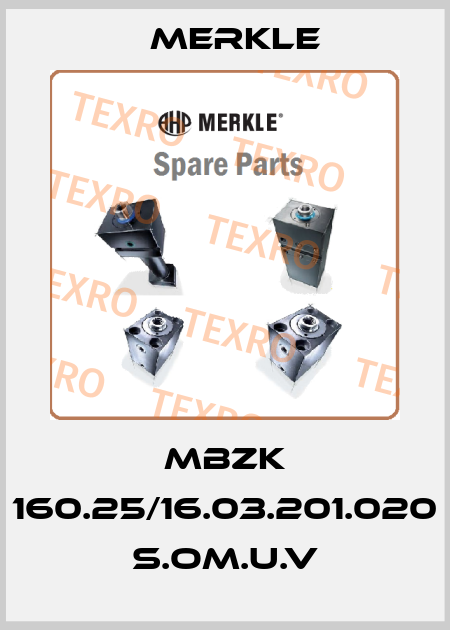 MBZK 160.25/16.03.201.020 S.OM.U.V Merkle