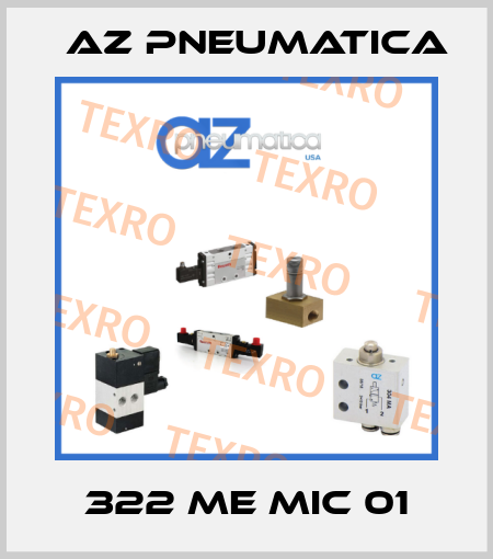 322 ME MIC 01 AZ Pneumatica