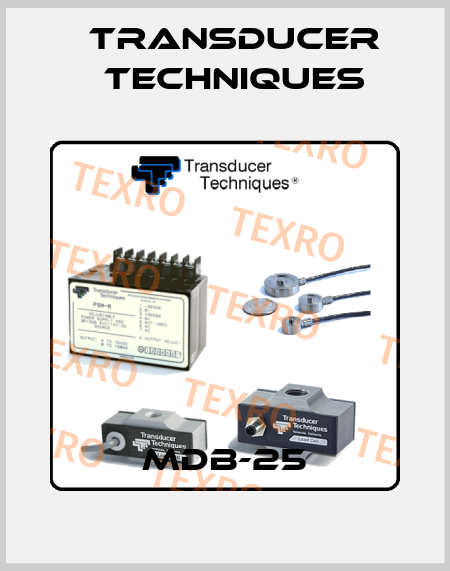 MDB-25 Transducer Techniques