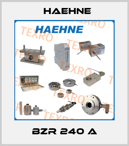 BZR 240 A HAEHNE