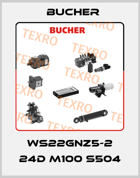 WS22GNZ5-2 24D M100 S504 Bucher