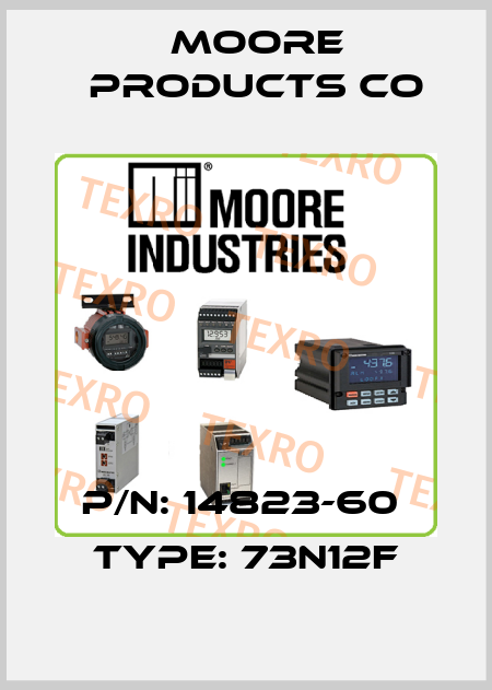 P/N: 14823-60  Type: 73N12F Moore Products Co