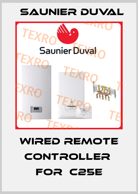wired remote controller  for  C25E Saunier Duval