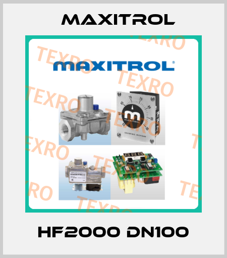 HF2000 DN100 Maxitrol