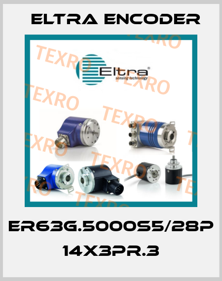 ER63G.5000S5/28P 14X3PR.3 Eltra Encoder