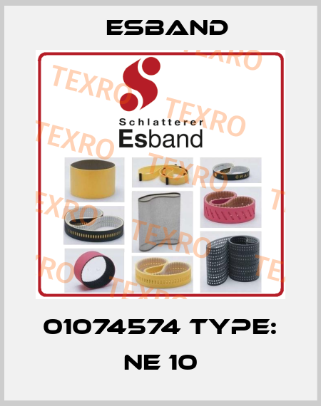 01074574 Type: NE 10 Esband