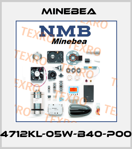 4712KL-05W-B40-P00 Minebea