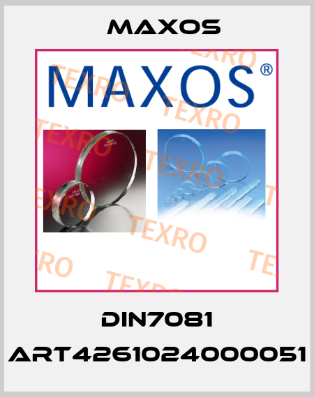 DIN7081 ART4261024000051 Maxos