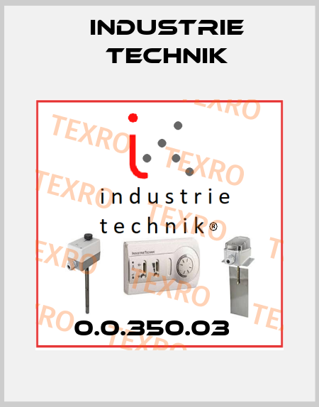 0.0.350.03   Industrie Technik