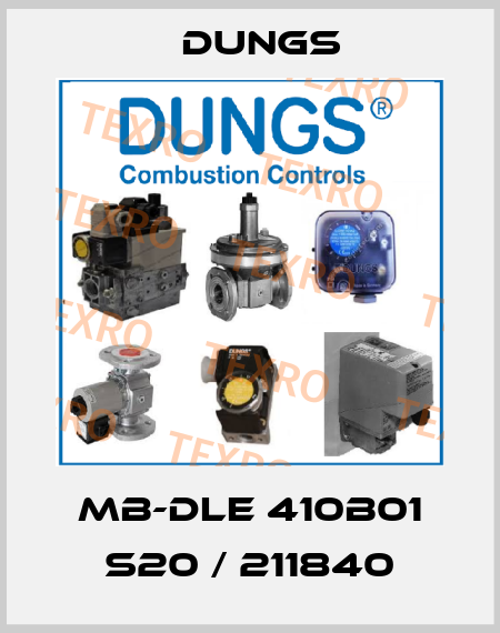  MB-DLE 410B01 S20 / 211840 Dungs
