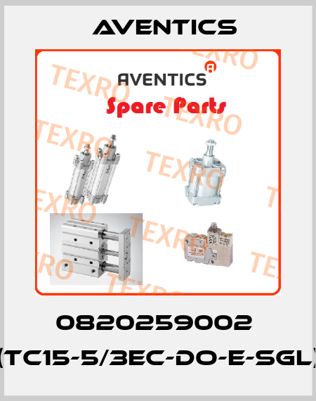 0820259002  (TC15-5/3EC-DO-E-SGL) Aventics