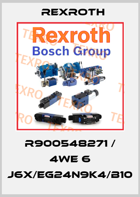 R900548271 / 4WE 6 J6X/EG24N9K4/B10 Rexroth