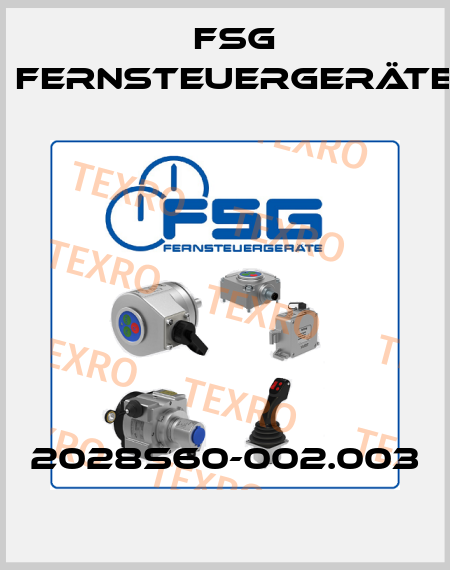2028S60-002.003 FSG Fernsteuergeräte