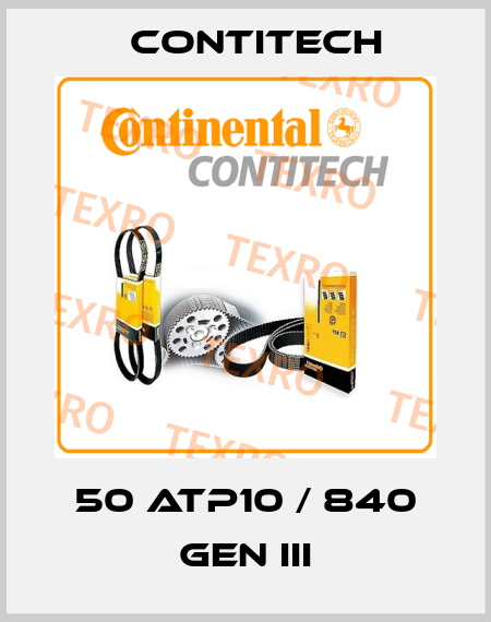 50 ATP10 / 840 GEN III Contitech