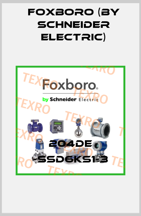 204DE -SSD6KS1-3 Foxboro (by Schneider Electric)