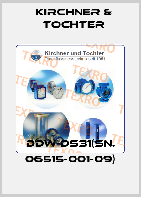 DDW-DS31(Sn. 06515-001-09) Kirchner & Tochter