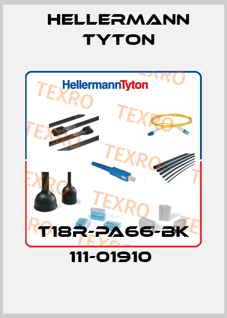 T18R-PA66-BK 111-01910  Hellermann Tyton