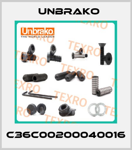 C36C00200040016 Unbrako