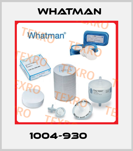 1004-930      Whatman