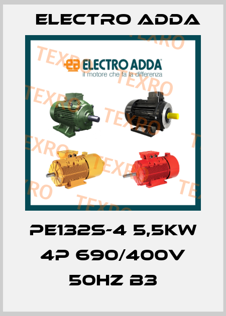 PE132S-4 5,5kW 4P 690/400V 50Hz B3 Electro Adda