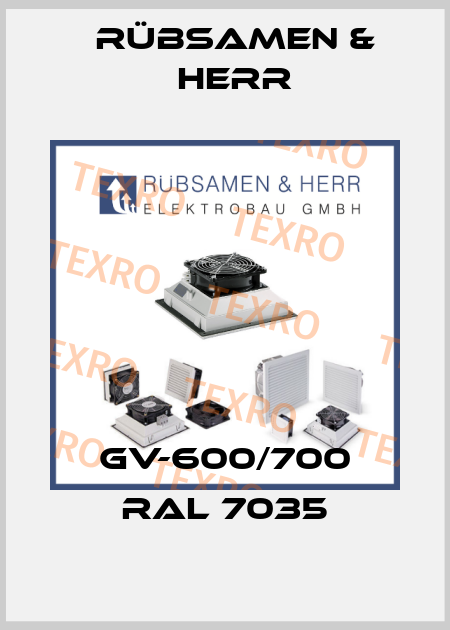 GV-600/700 RAL 7035 Rübsamen & Herr