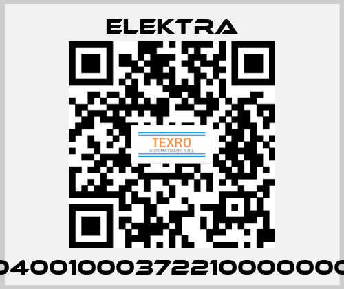 04001000372210000000 ELEKTRA