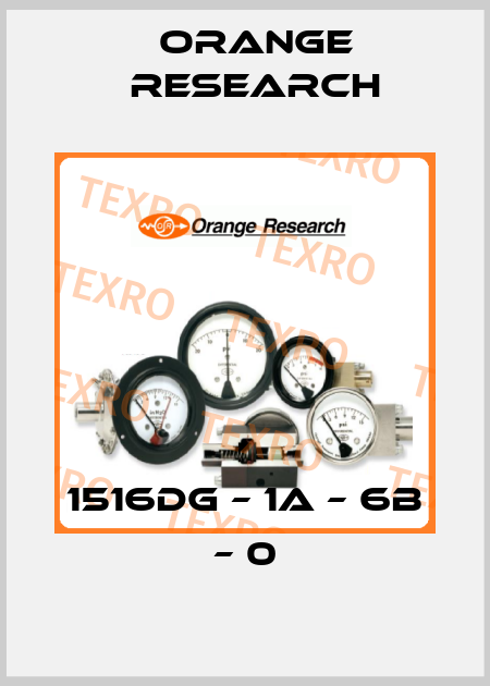 1516DG – 1A – 6B – 0 Orange Research