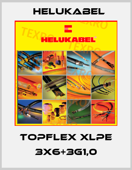 TOPFLEX XLPE 3x6+3G1,0 Helukabel