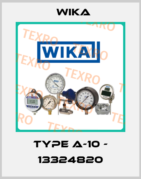 Type A-10 - 13324820 Wika