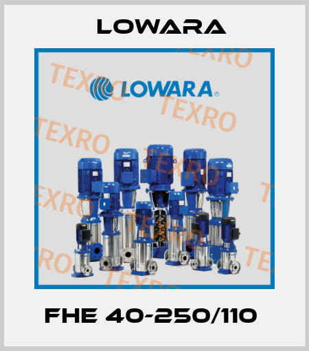 FHE 40-250/110  Lowara